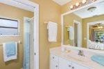 Sunset Point Master Bathroom door to water closet can be closed